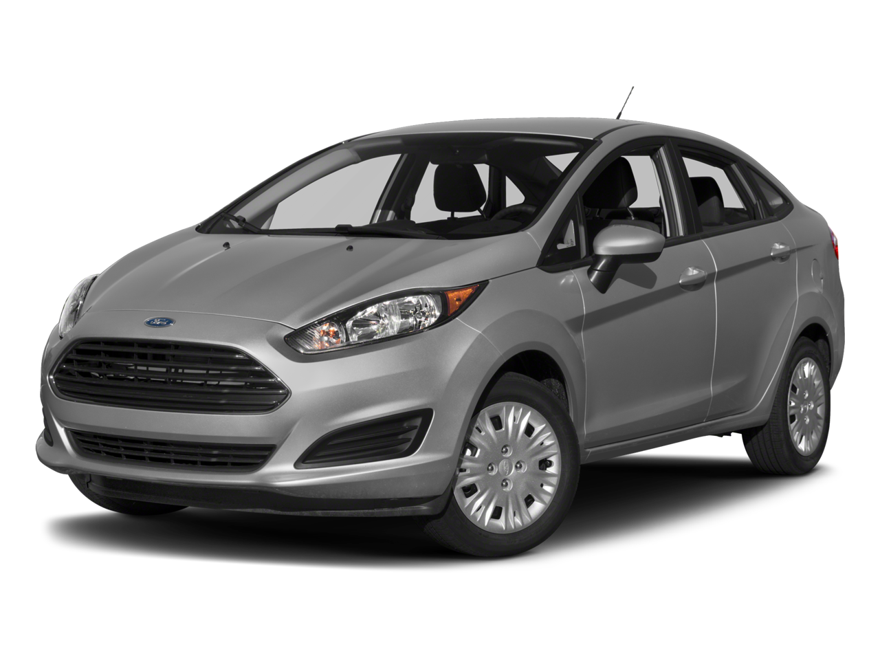 2018 Ford Fiesta SE in Magnetic — front three-quarter view