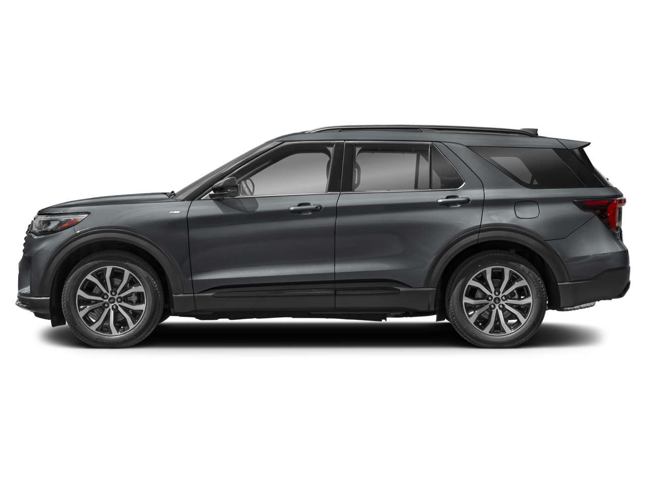 2025 Ford Explorer — rear three-quarter view