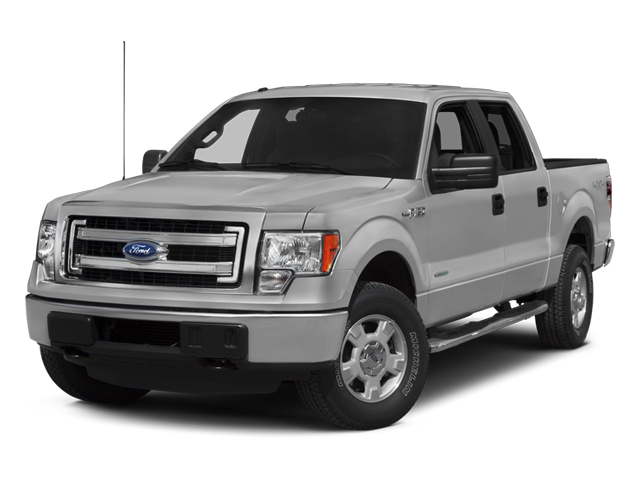 2014 Ford F-150 XL in White — front three-quarter view