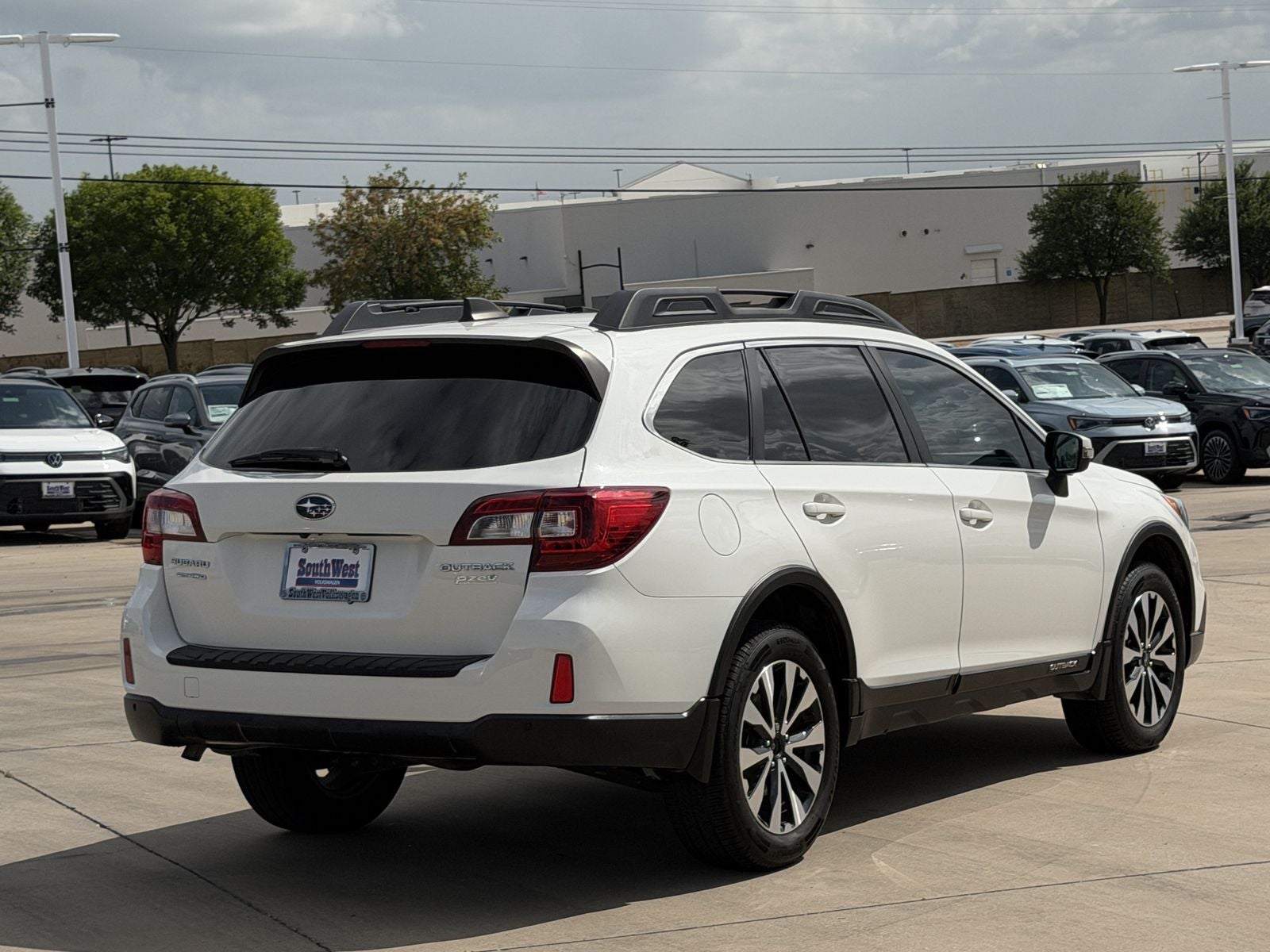 2017 Subaru Outback — interior view