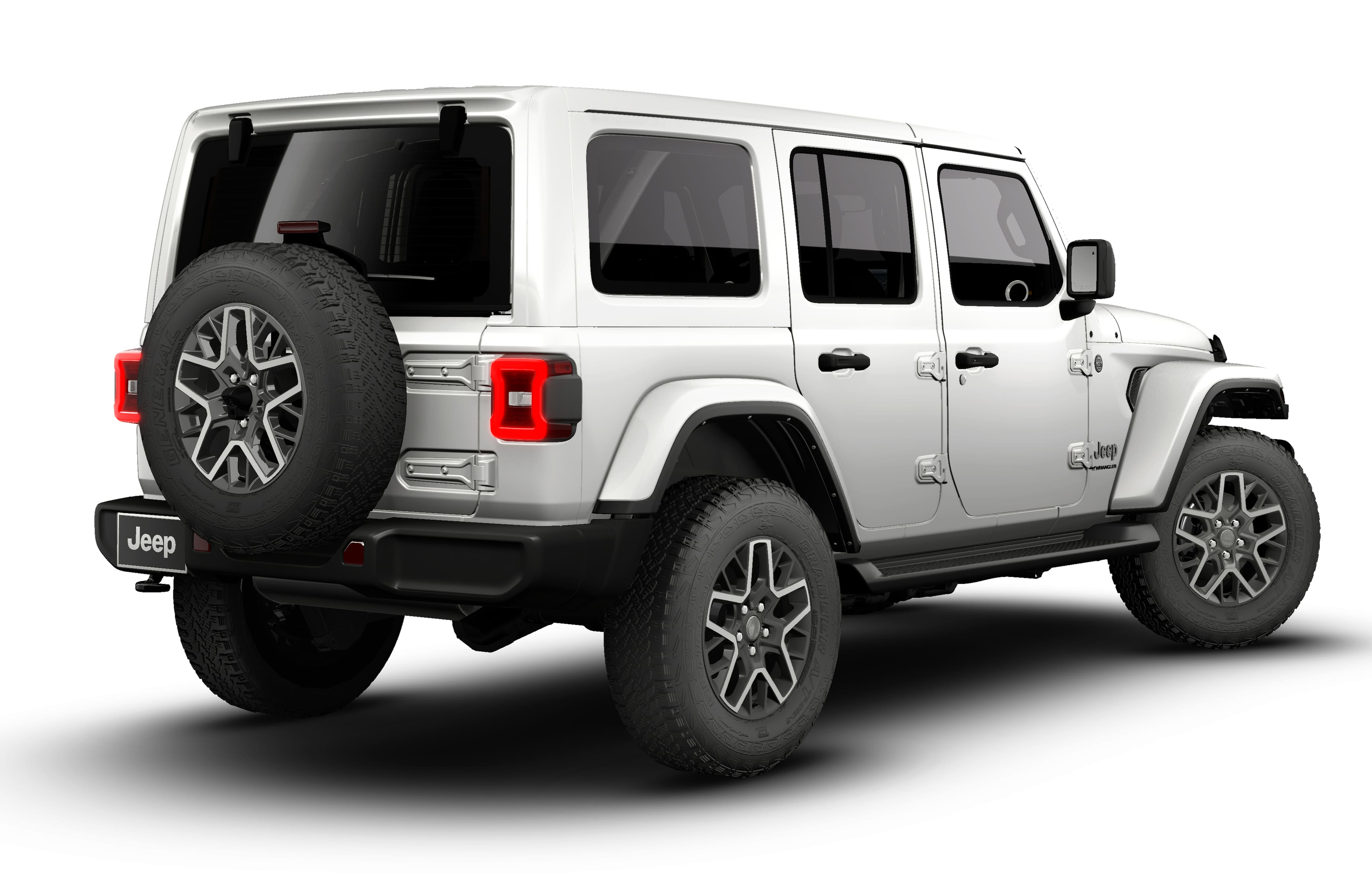 2026 Jeep Wrangler — side profile view