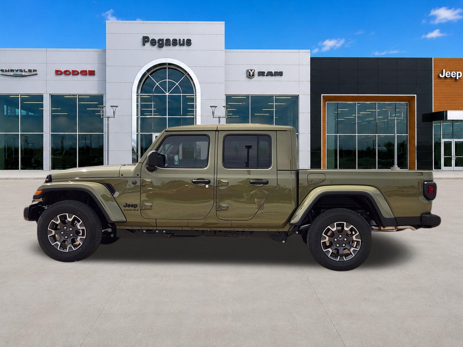 2026 Jeep Gladiator — rear three-quarter view