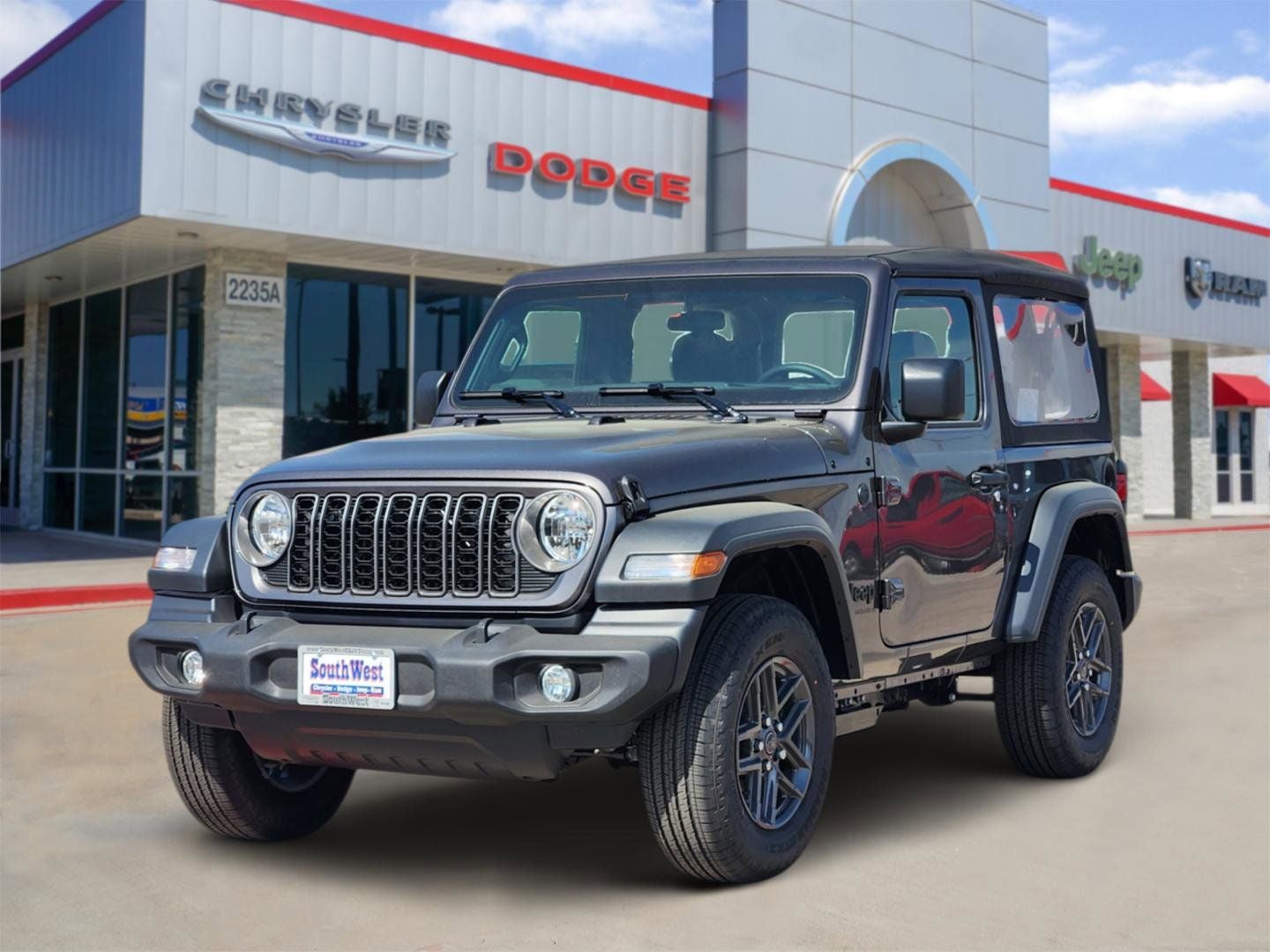 2026 Jeep Wrangler — side profile view