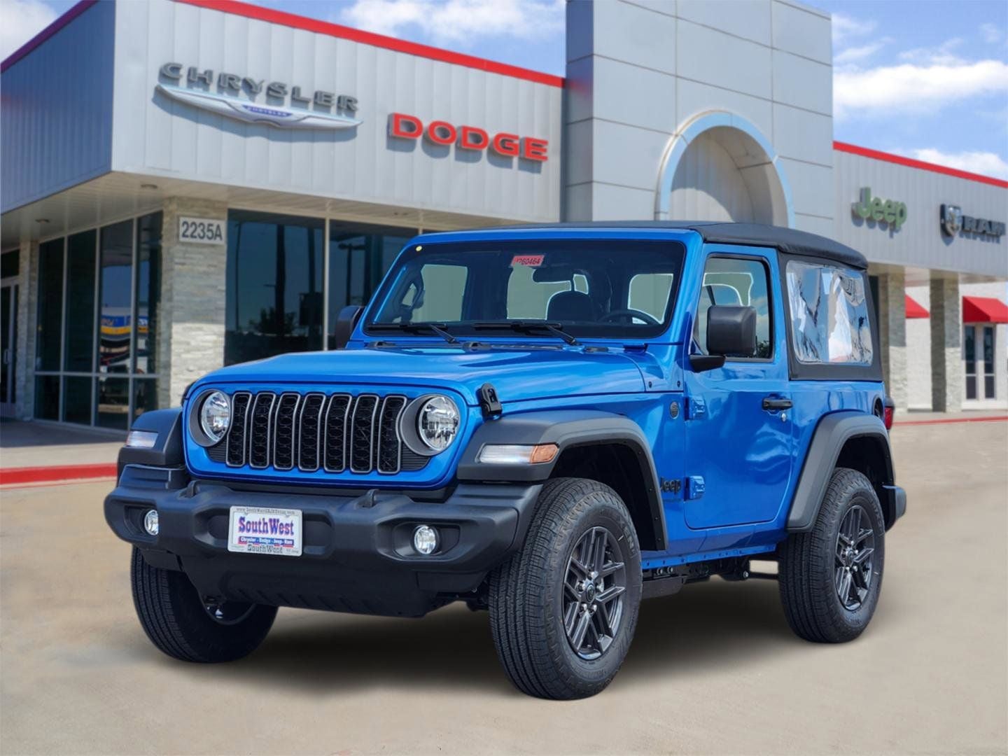 2026 Jeep Wrangler — side profile view