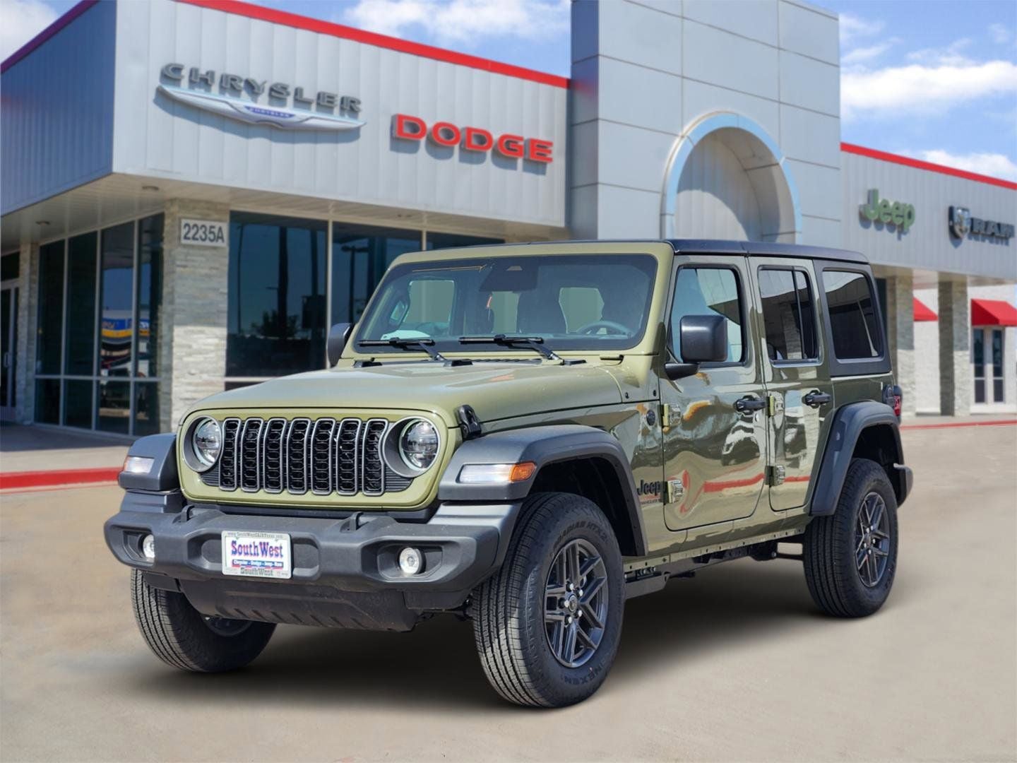 2026 Jeep Wrangler — side profile view