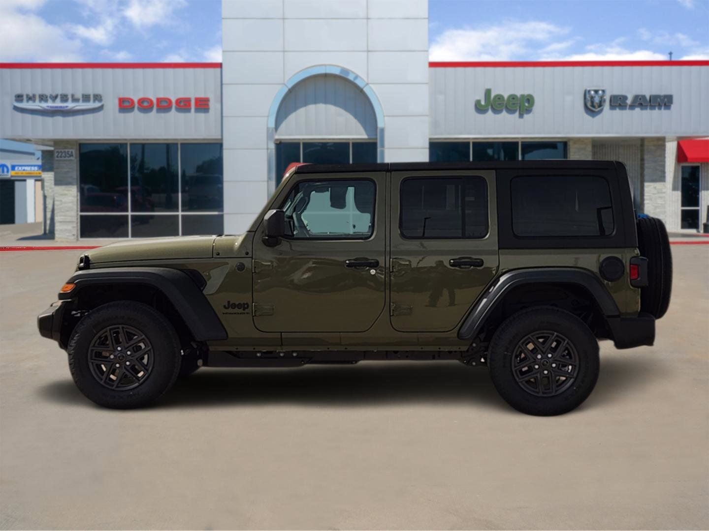2026 Jeep Wrangler — rear three-quarter view