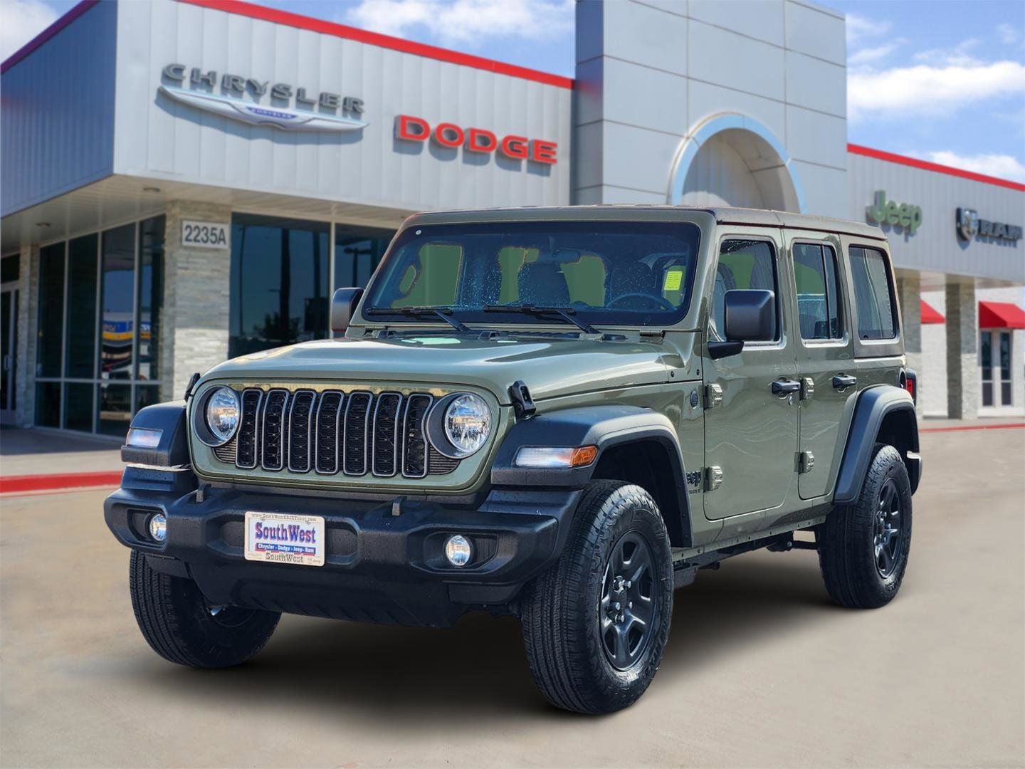 2026 Jeep Wrangler — side profile view