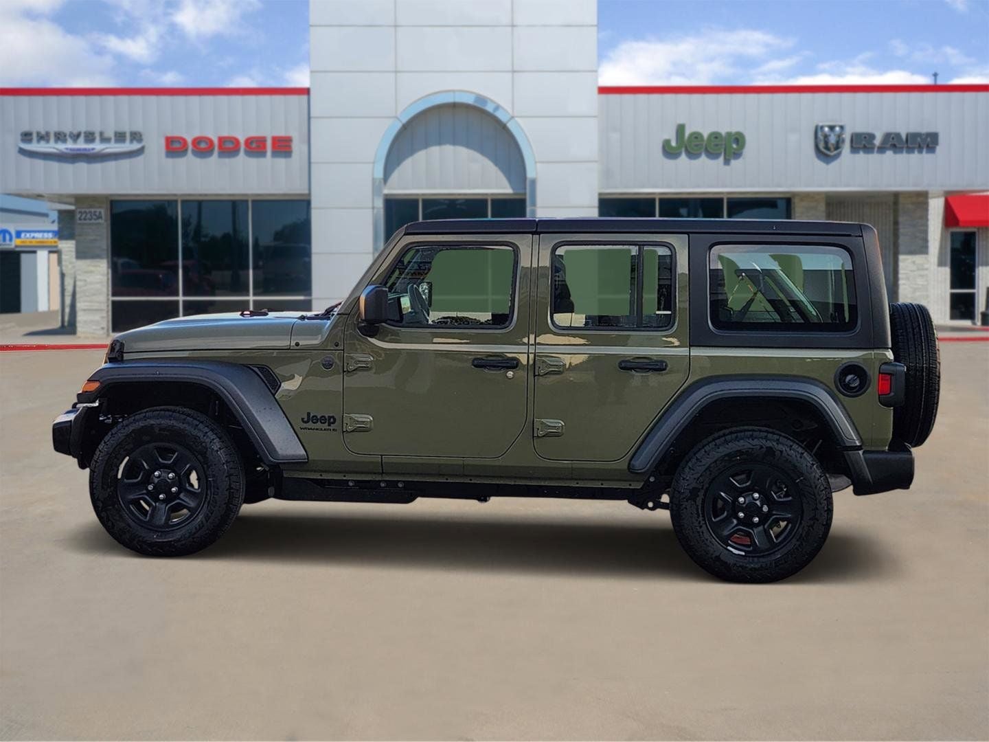 2026 Jeep Wrangler — rear three-quarter view