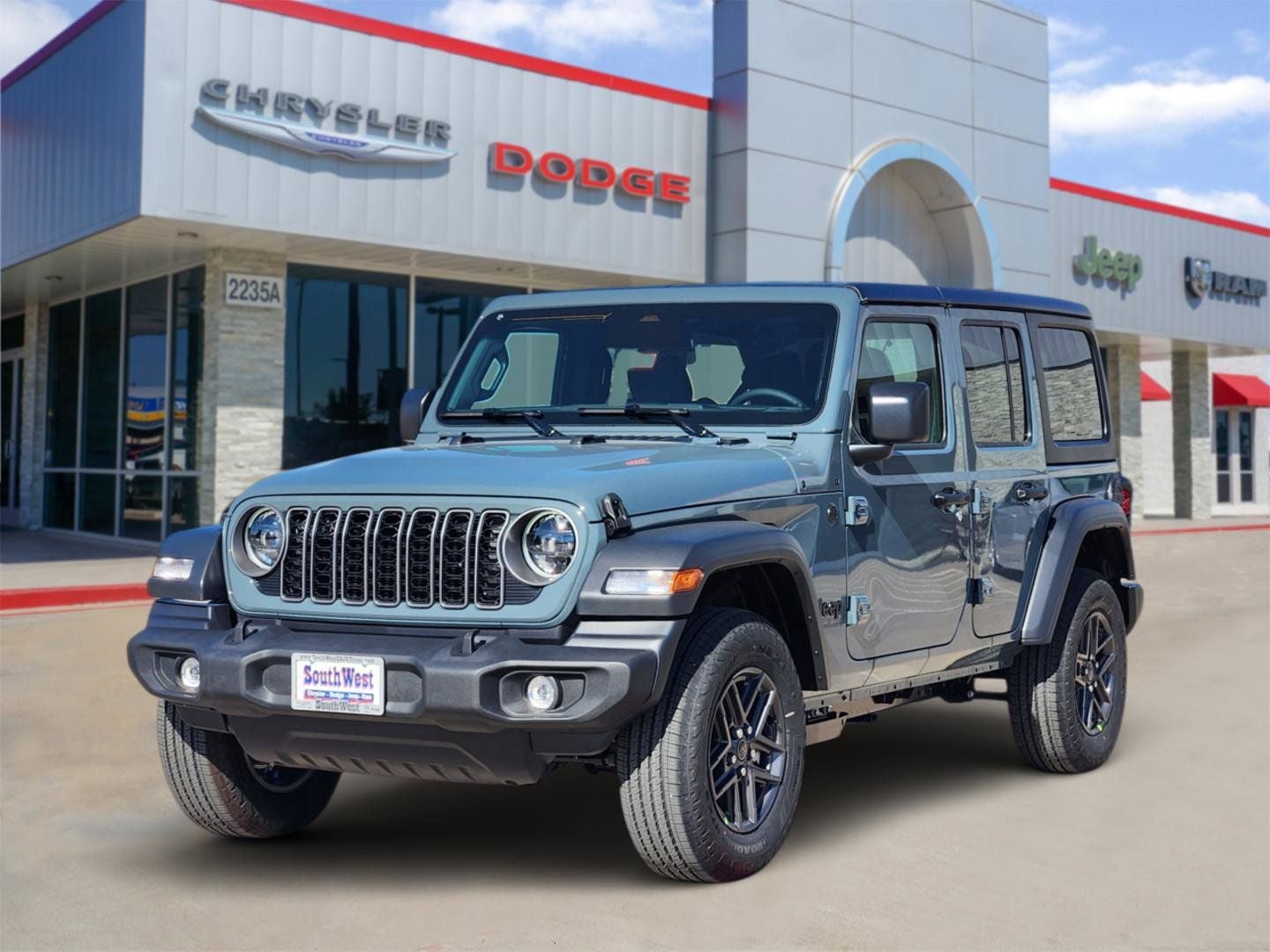 2026 Jeep Wrangler — side profile view