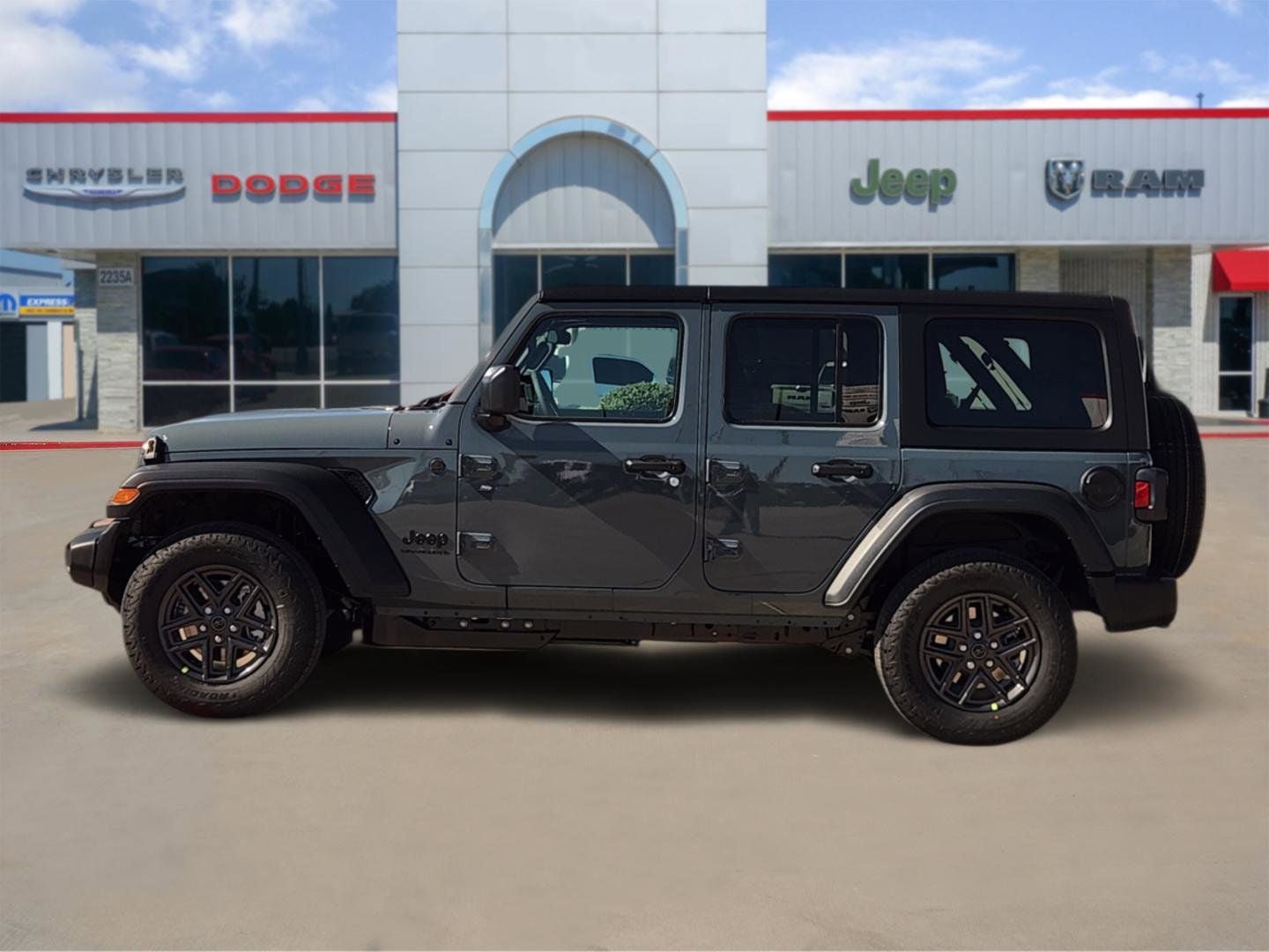 2026 Jeep Wrangler — rear three-quarter view