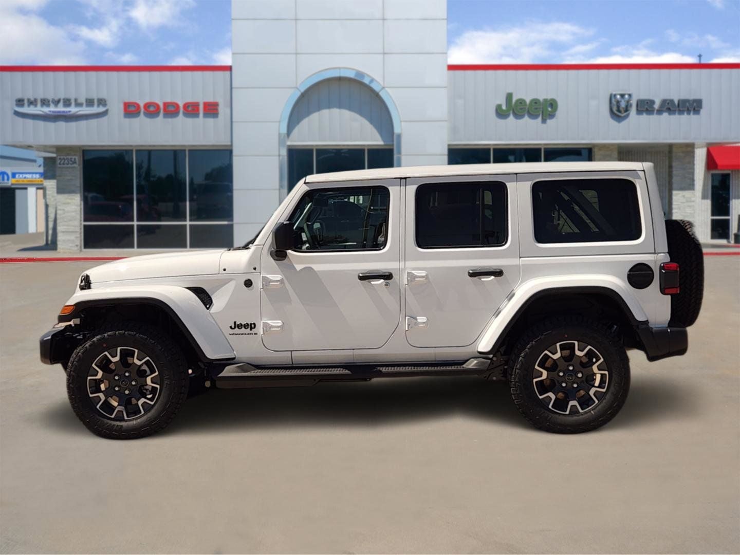 2026 Jeep Wrangler — rear three-quarter view