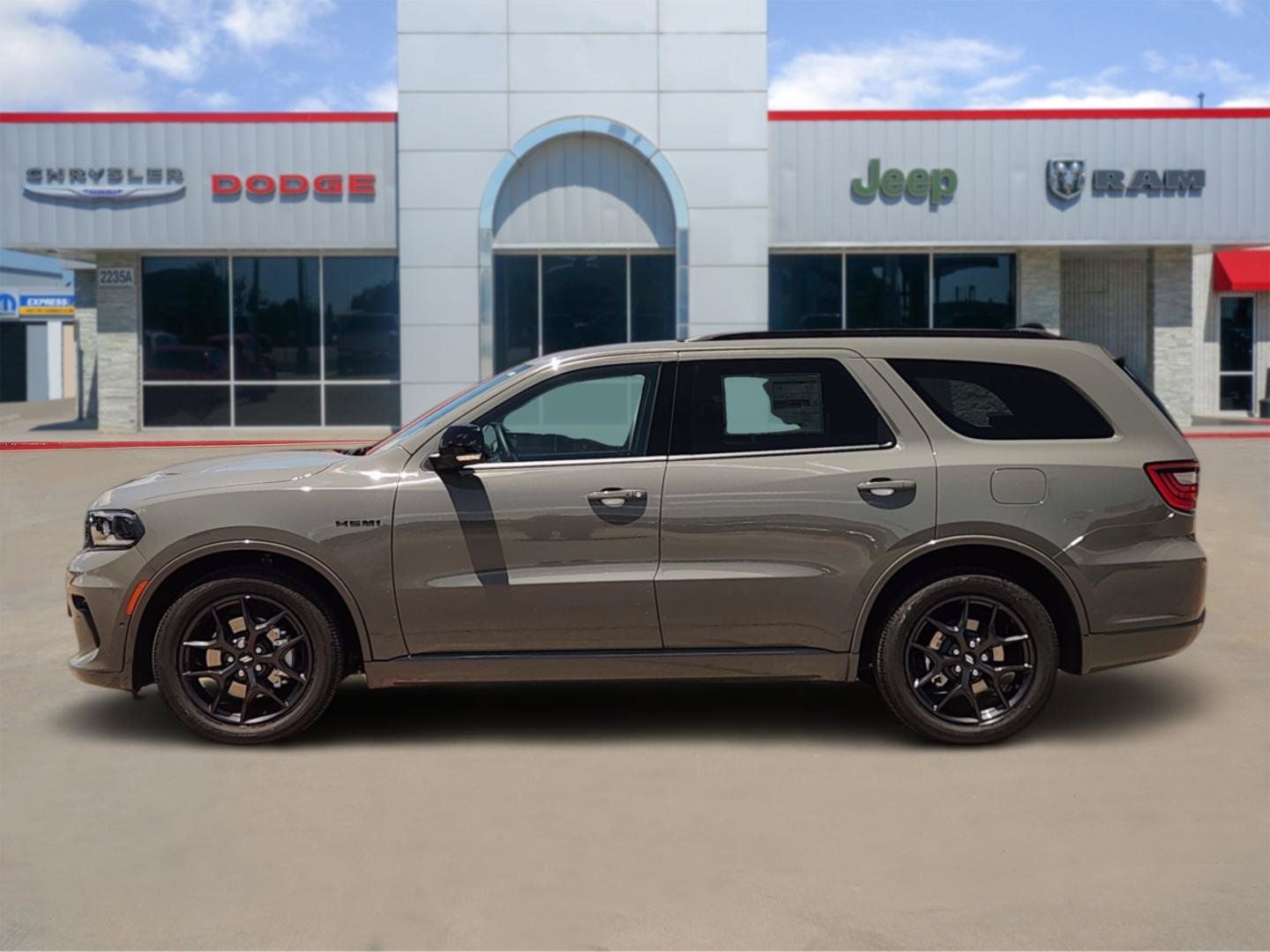 2026 Dodge Durango — rear three-quarter view