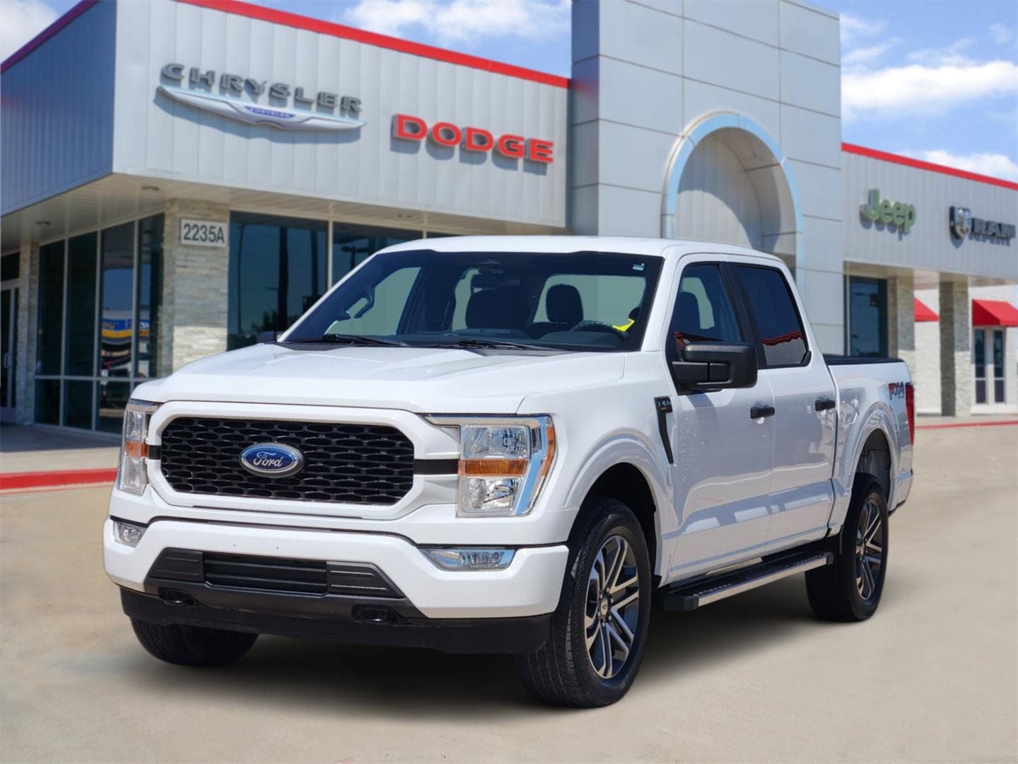2022 Ford F-150 — side profile view