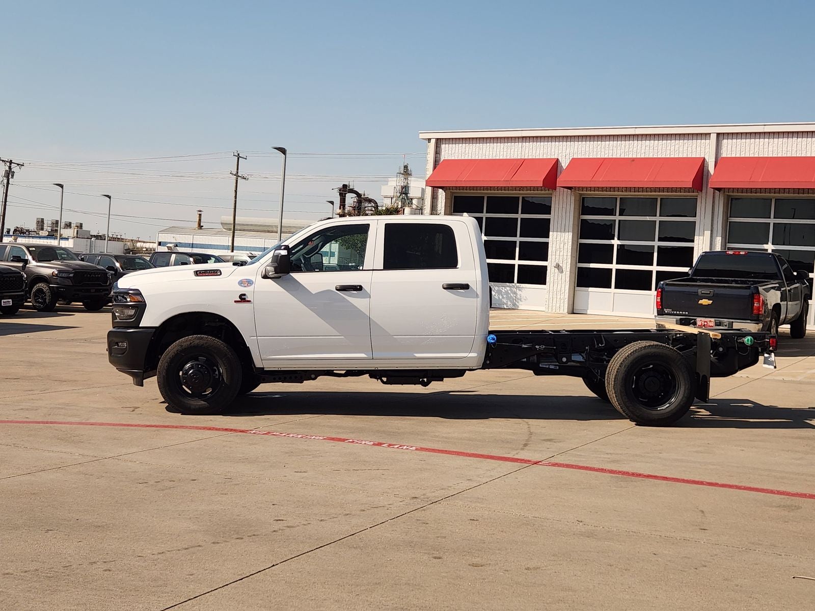 2026 RAM Ram 3500 Chassis Cab — rear three-quarter view