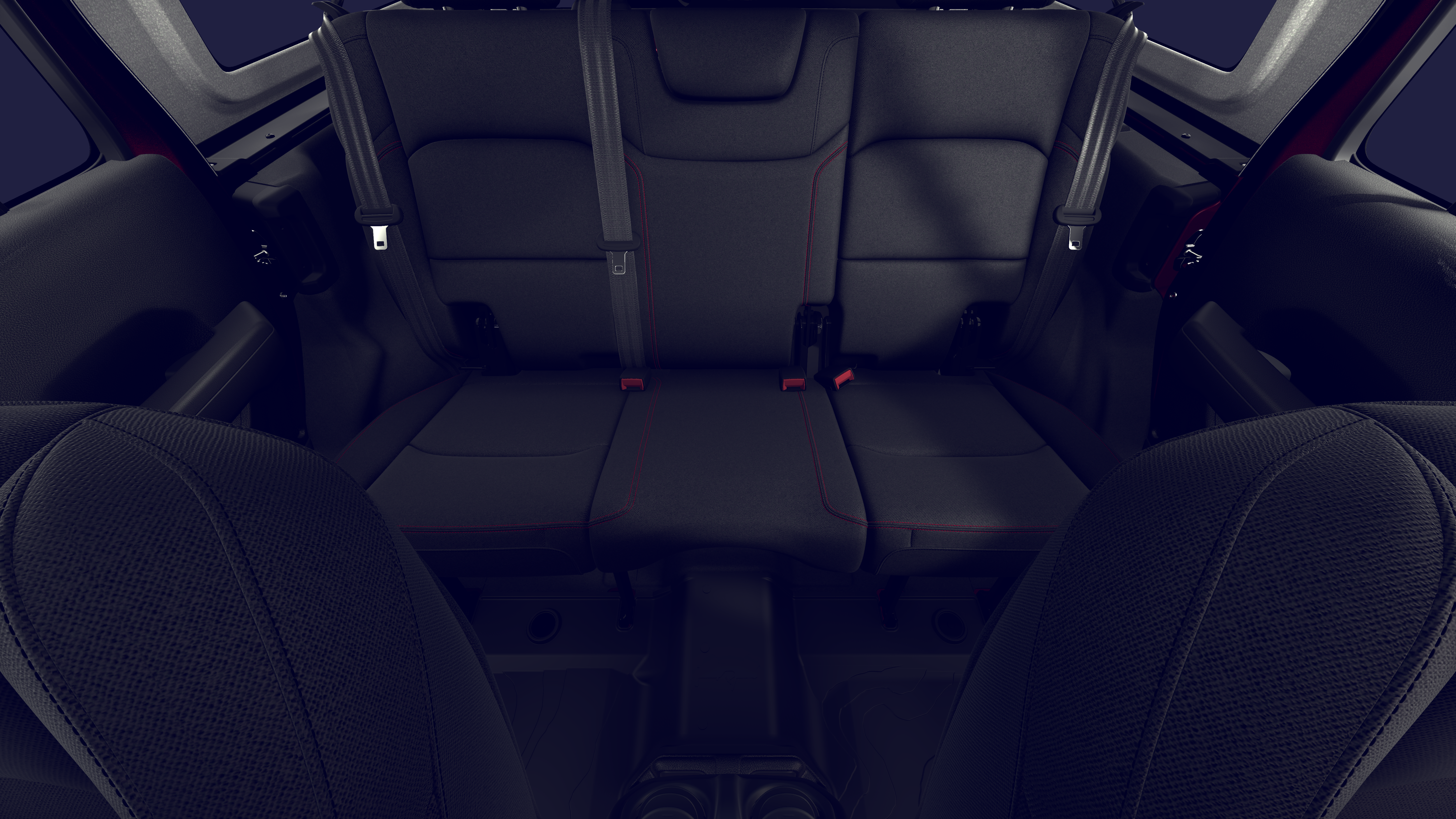 2026 Jeep Wrangler — rear three-quarter view