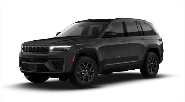 2026 Jeep Grand Cherokee GRAND CHEROKEE LAREDO ALTITUDE 4X2 in Baltic Gray Metallic Clear-Coat Exterior Paint — front three-quarter view