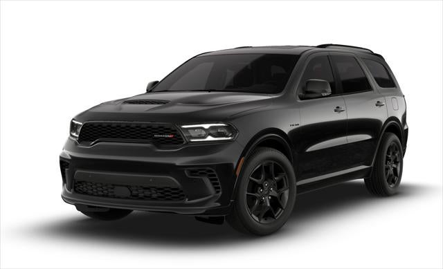 2026 Dodge Durango DURANGO GT PLUS AWD HEMI V8 in Diamond Black Clear-Coat Exterior Paint — front three-quarter view