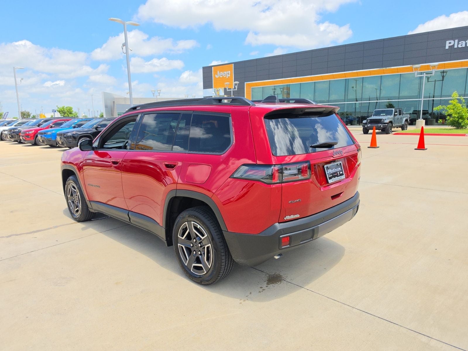 2026 Jeep Cherokee — rear three-quarter view