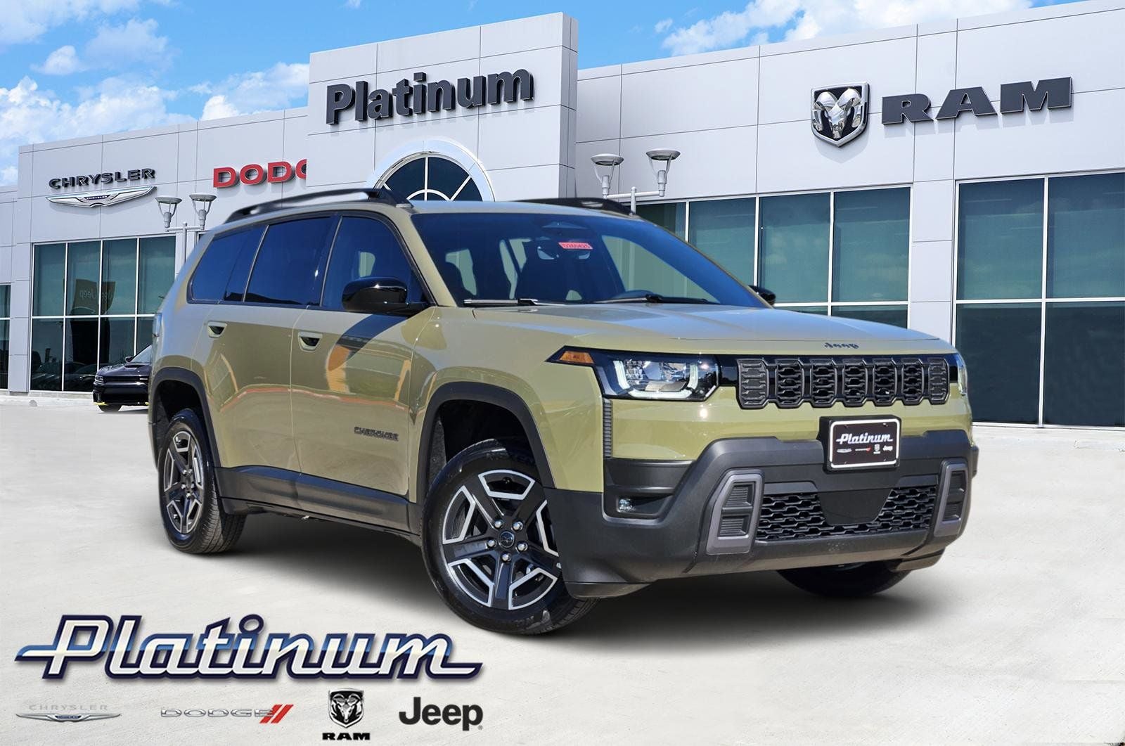 2026 Jeep Cherokee CHEROKEE LAREDO 4X4 in 41 Exterior Paint — front three-quarter view