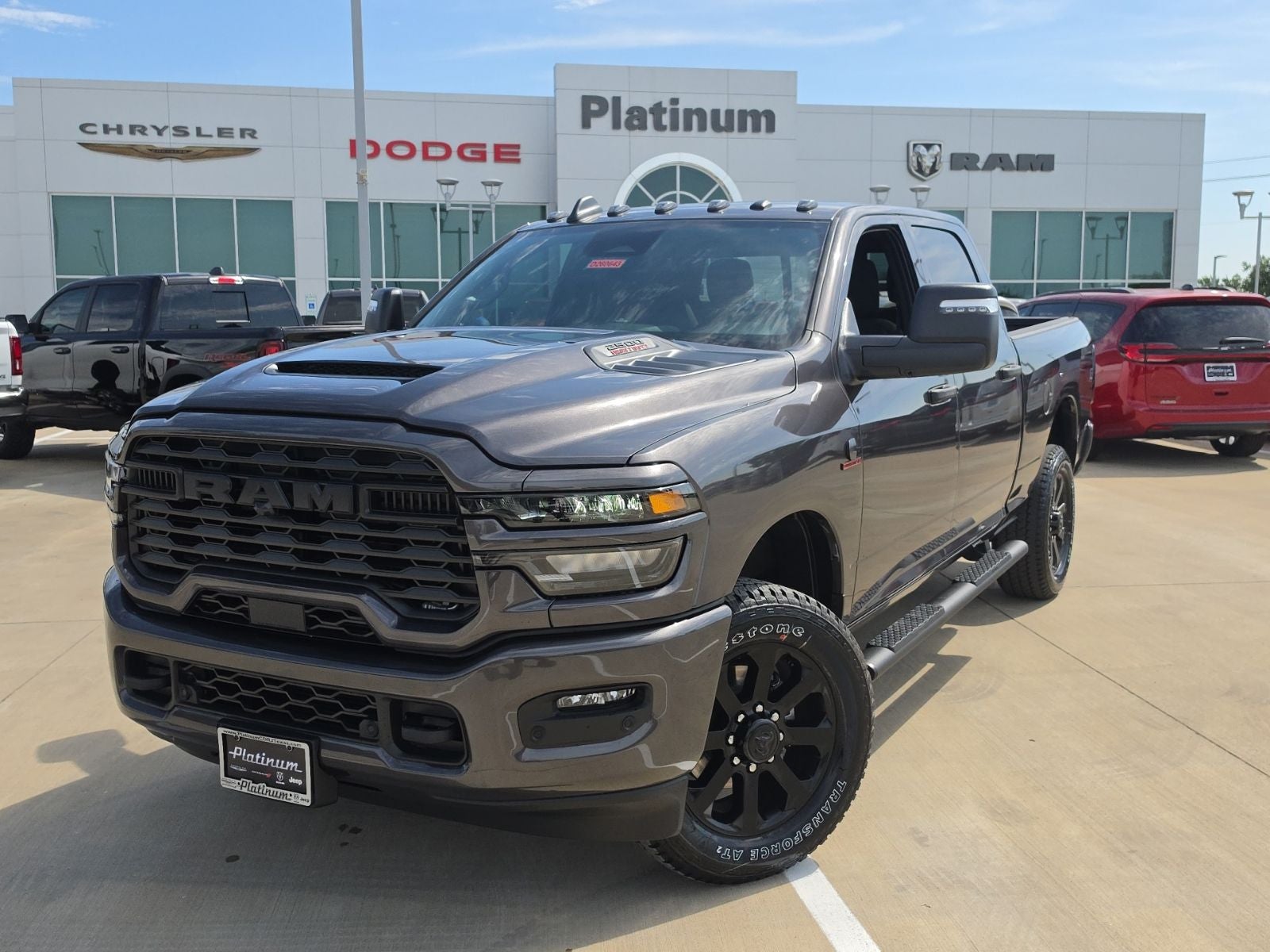 2026 RAM Ram 2500 RAM 2500 BLACK EXPRESS CREW CAB 4X4 6'4' BOX in Granite Crystal Metallic Clear-Coat Exterior Paint — front...