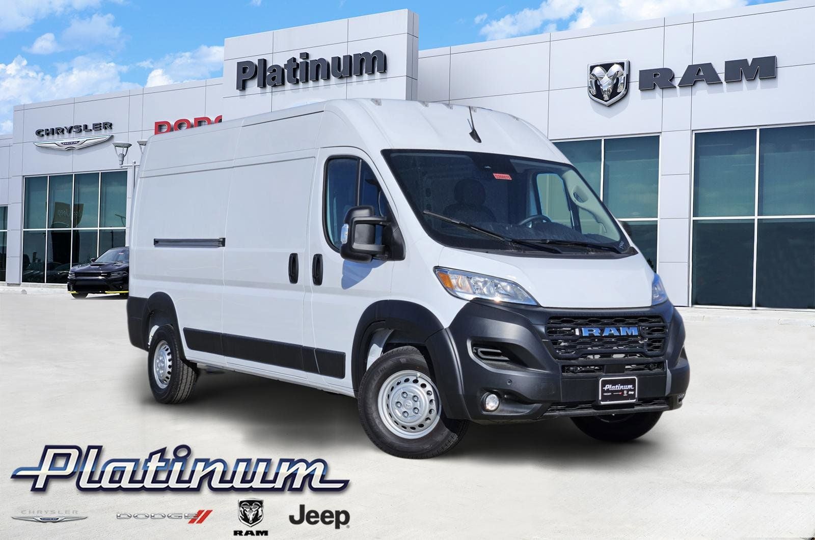 2026 RAM Ram ProMaster RAM PROMASTER 2500 TRADESMAN CARGO VAN HIGH ROOF 159' WB in Bright White Clear-Coat Exterior Paint — front...