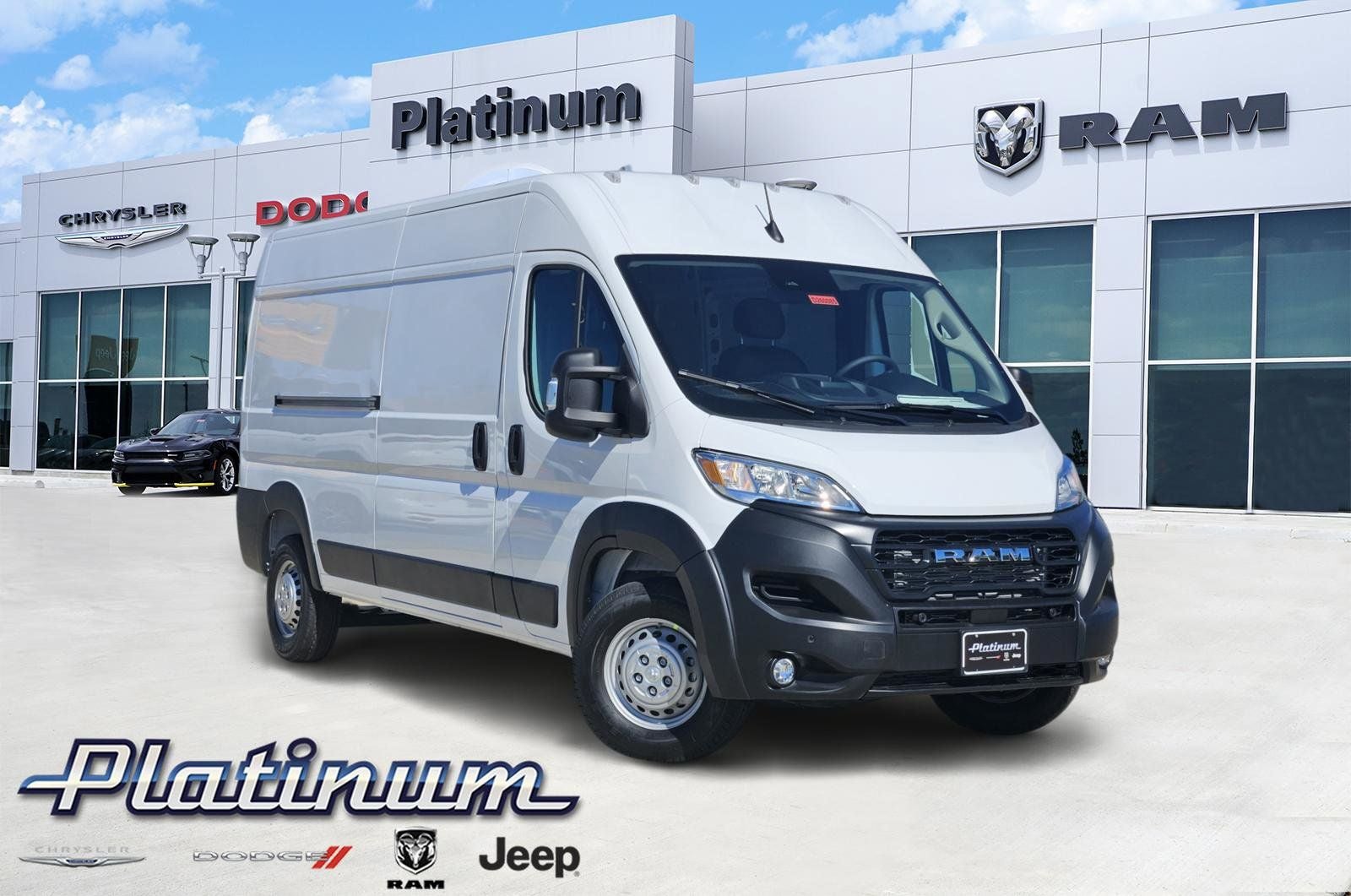 2026 RAM Ram ProMaster RAM PROMASTER 2500 TRADESMAN CARGO VAN HIGH ROOF 159' WB in Bright White Clear-Coat Exterior Paint — front...