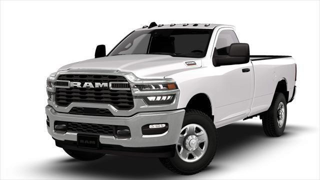 2026 RAM Ram 2500 RAM 2500 TRADESMAN REGULAR CAB 4X4 8' BOX in Bright White Clear-Coat Exterior Paint — front three-quarter view