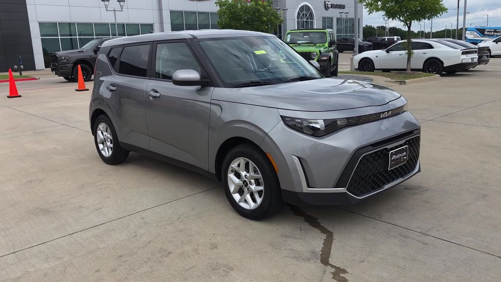 2023 Kia Soul — rear three-quarter view