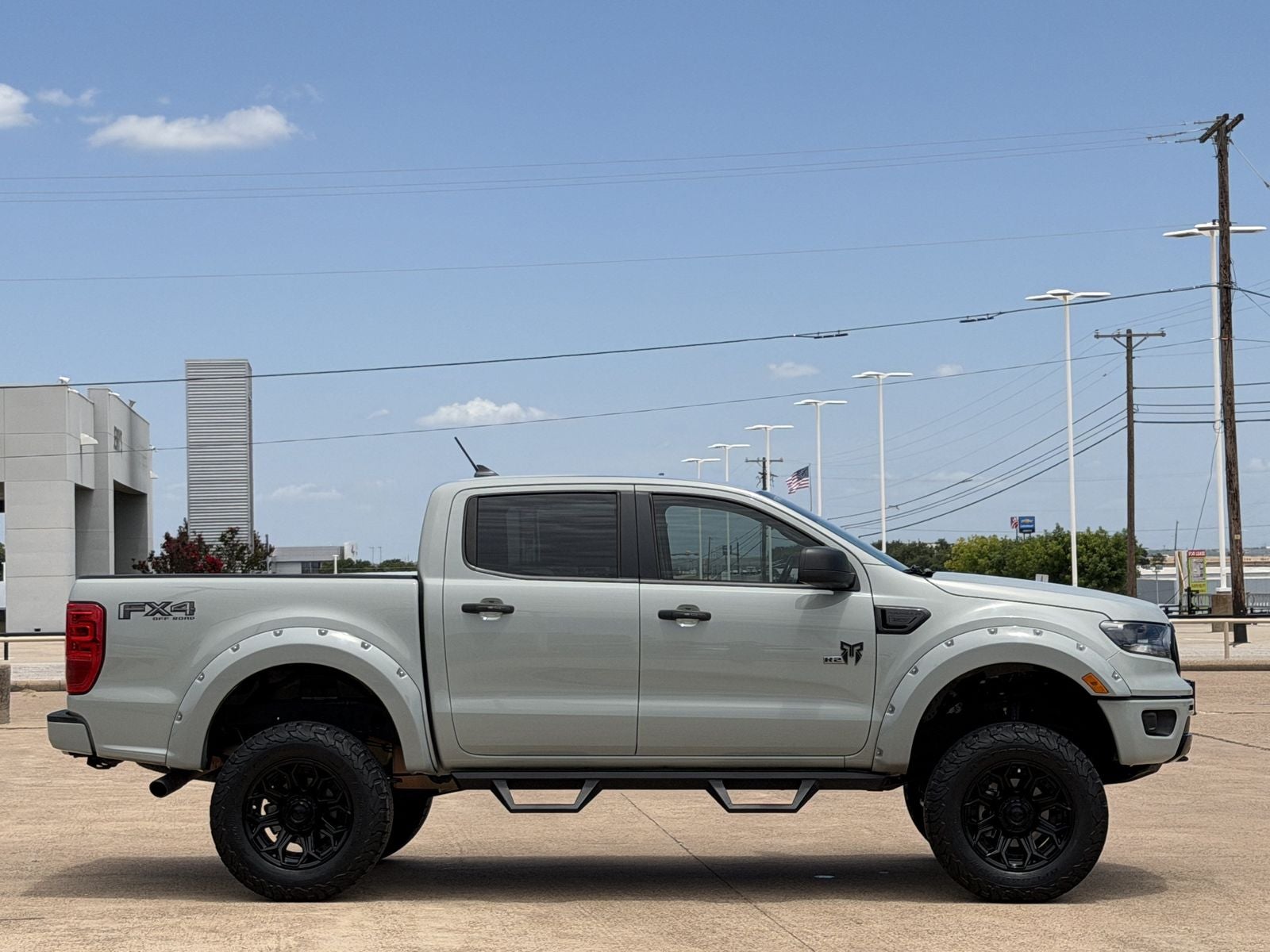 2021 Ford Ranger — rear three-quarter view