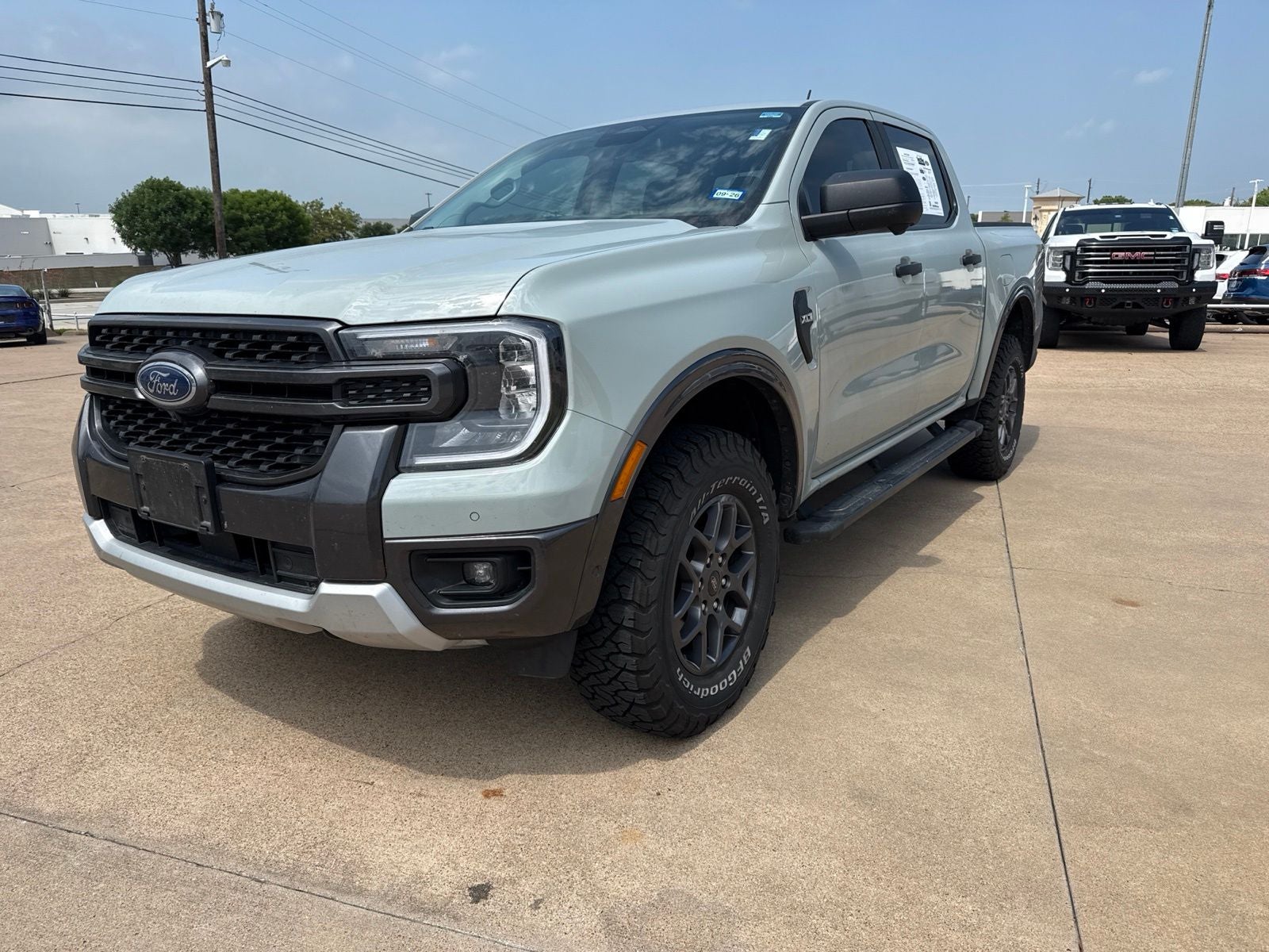 2024 Ford Ranger — rear three-quarter view