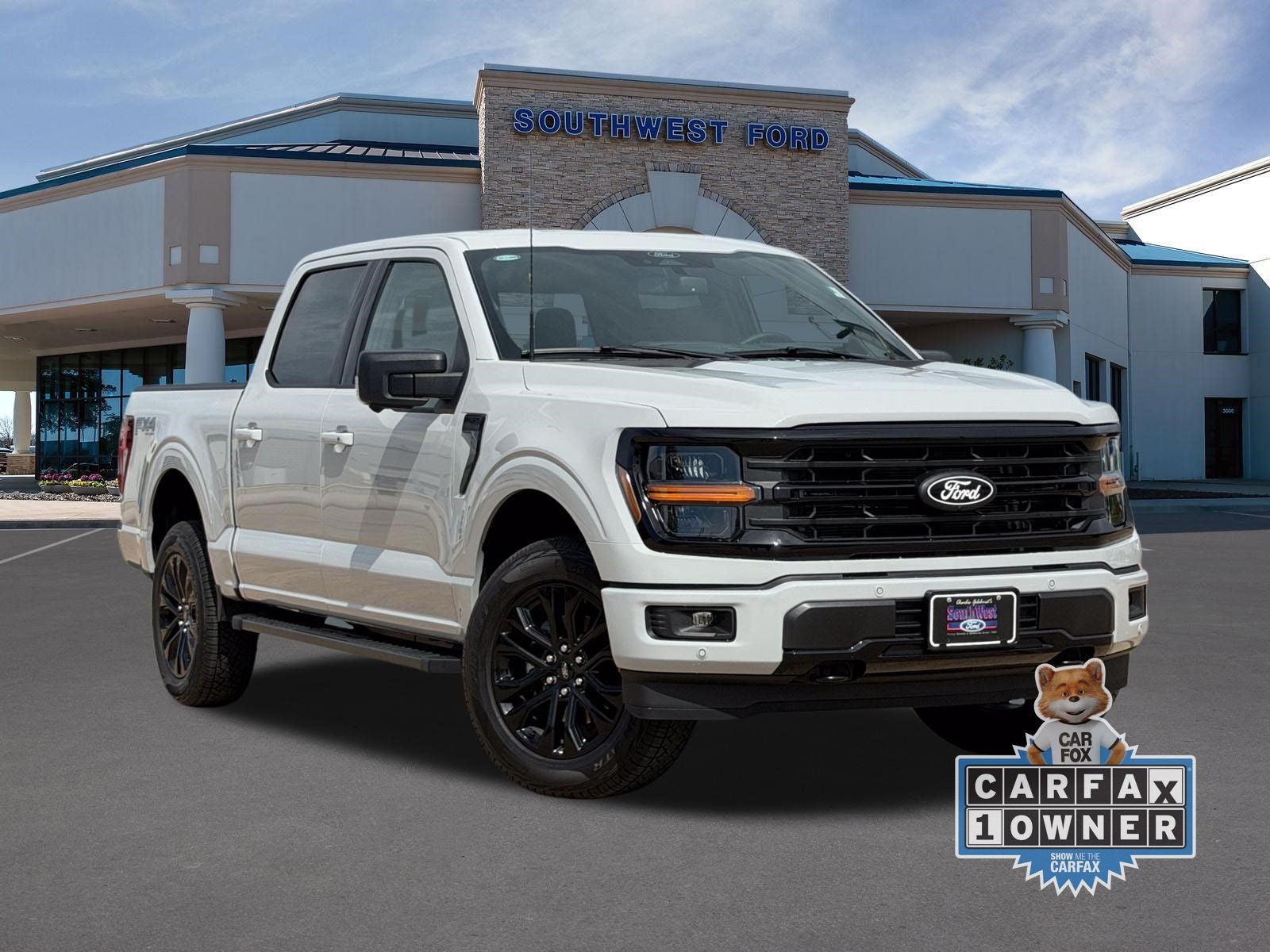 2026 Ford F-150 XLT in Avalanche — front three-quarter view