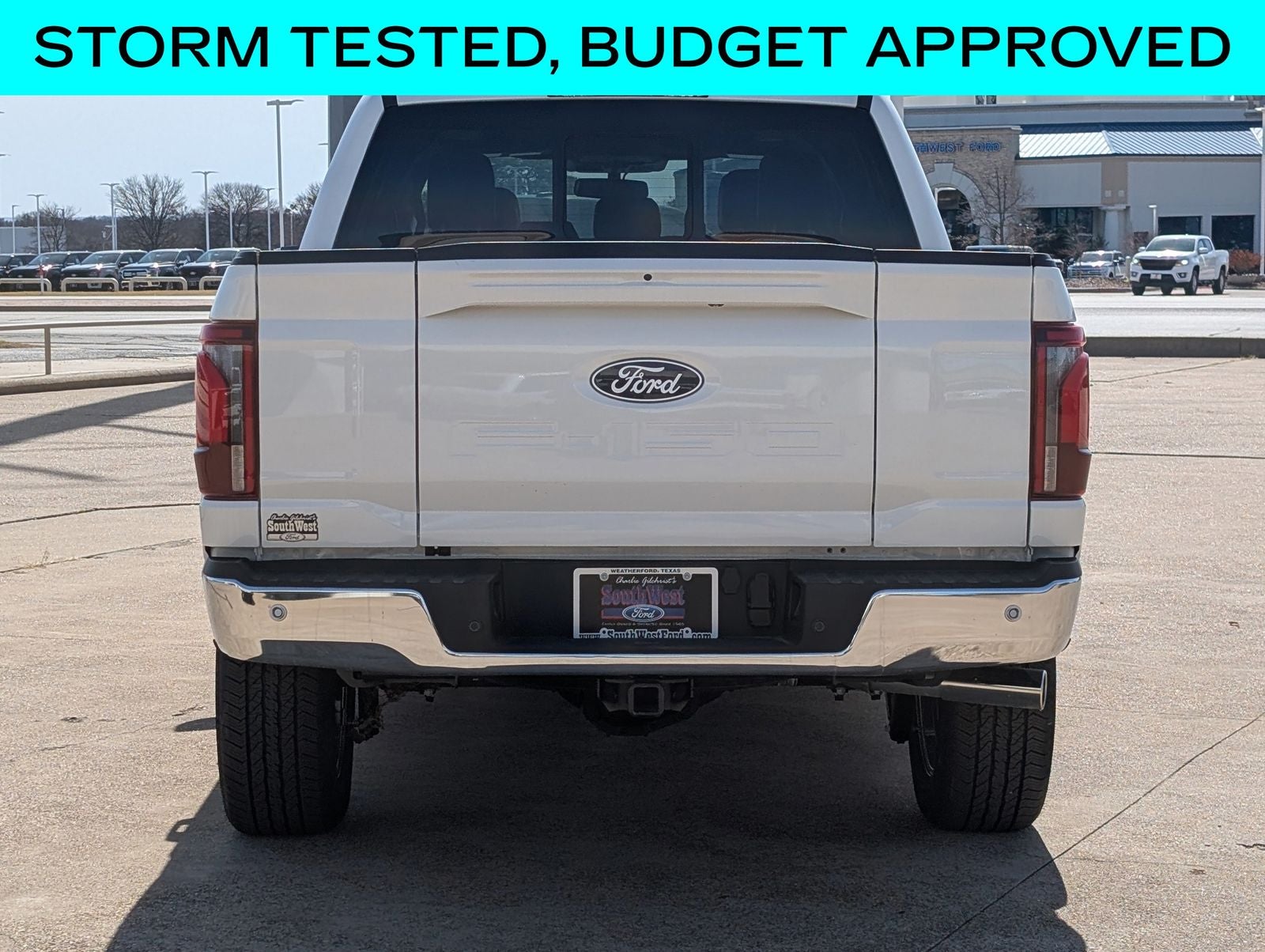 2025 Ford F-150 — interior view