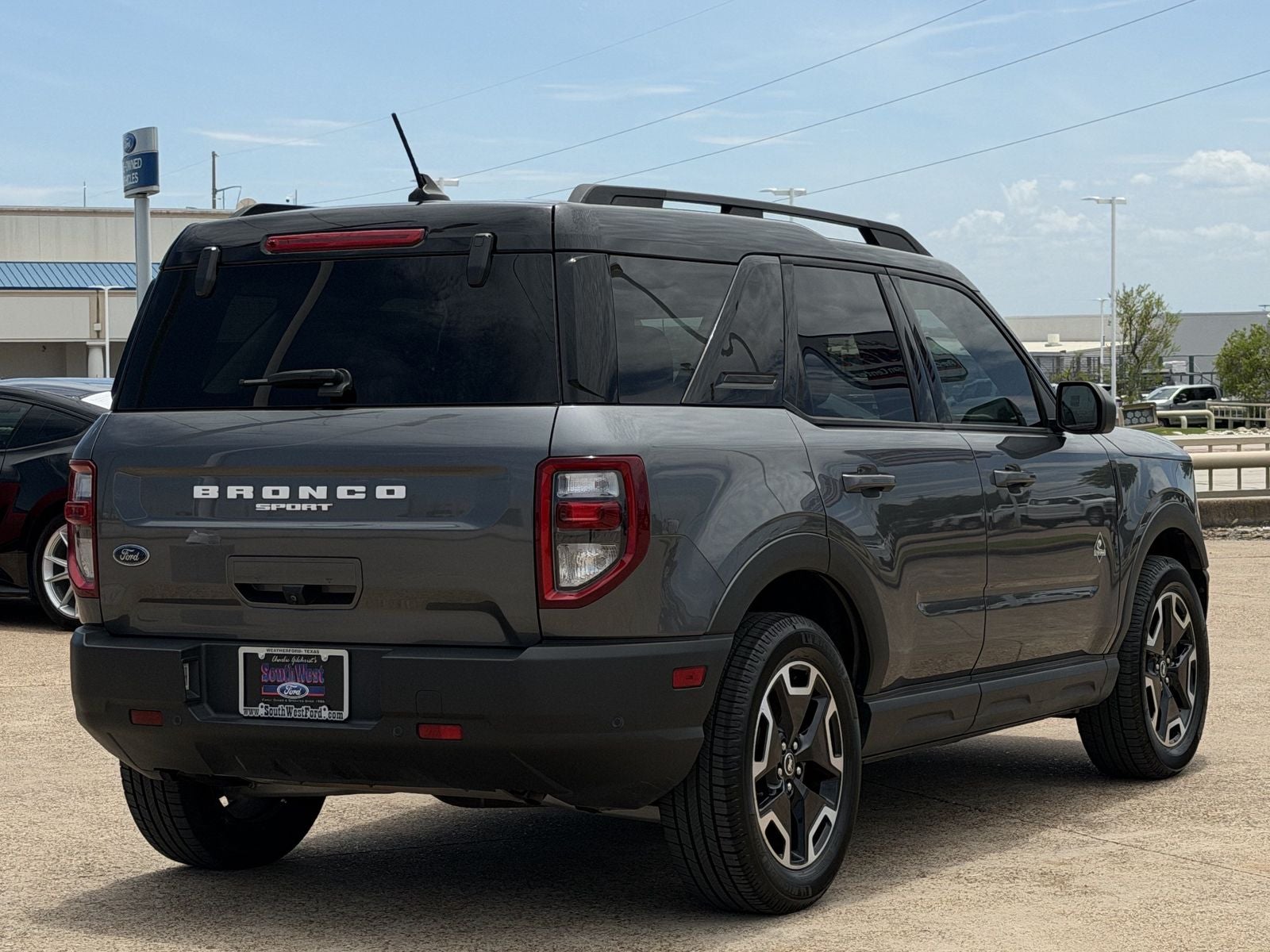 2021 Ford Bronco Sport — interior view