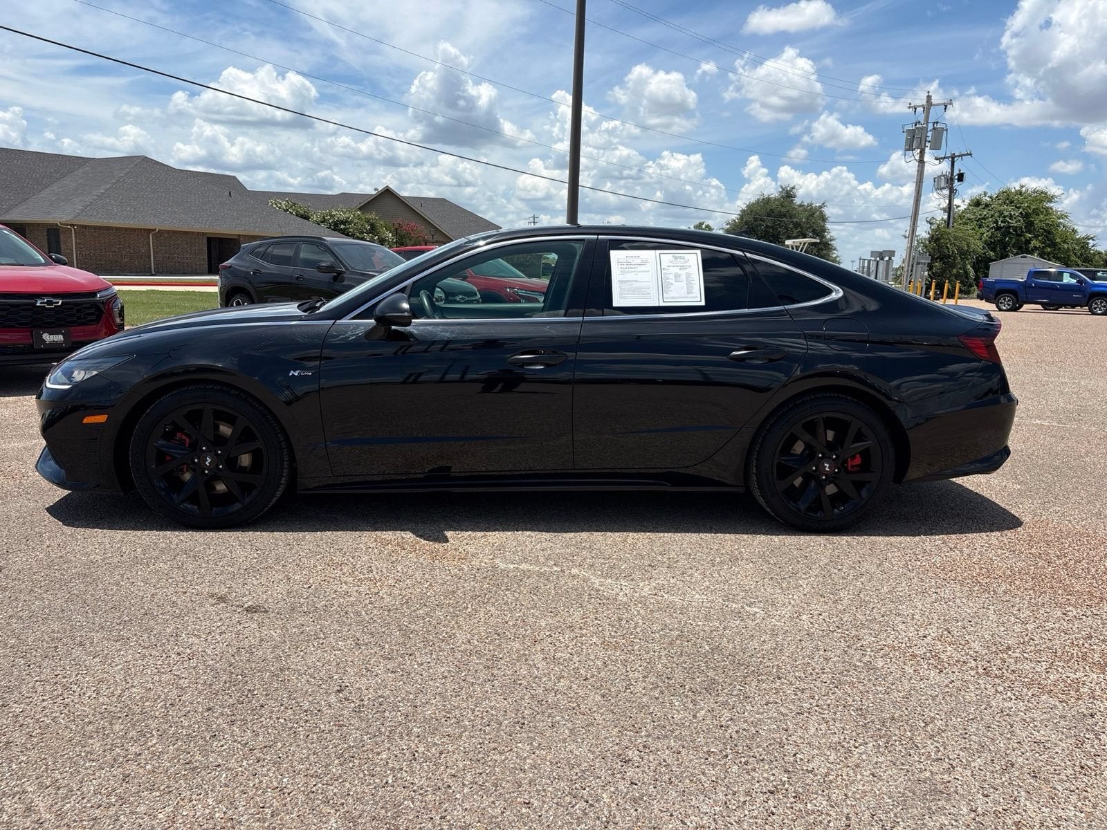 2022 Hyundai Sonata — side profile view