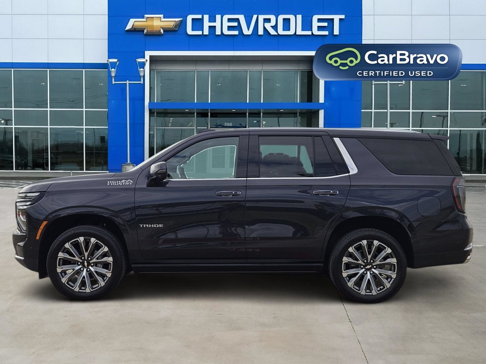 2026 Chevrolet Tahoe — rear three-quarter view