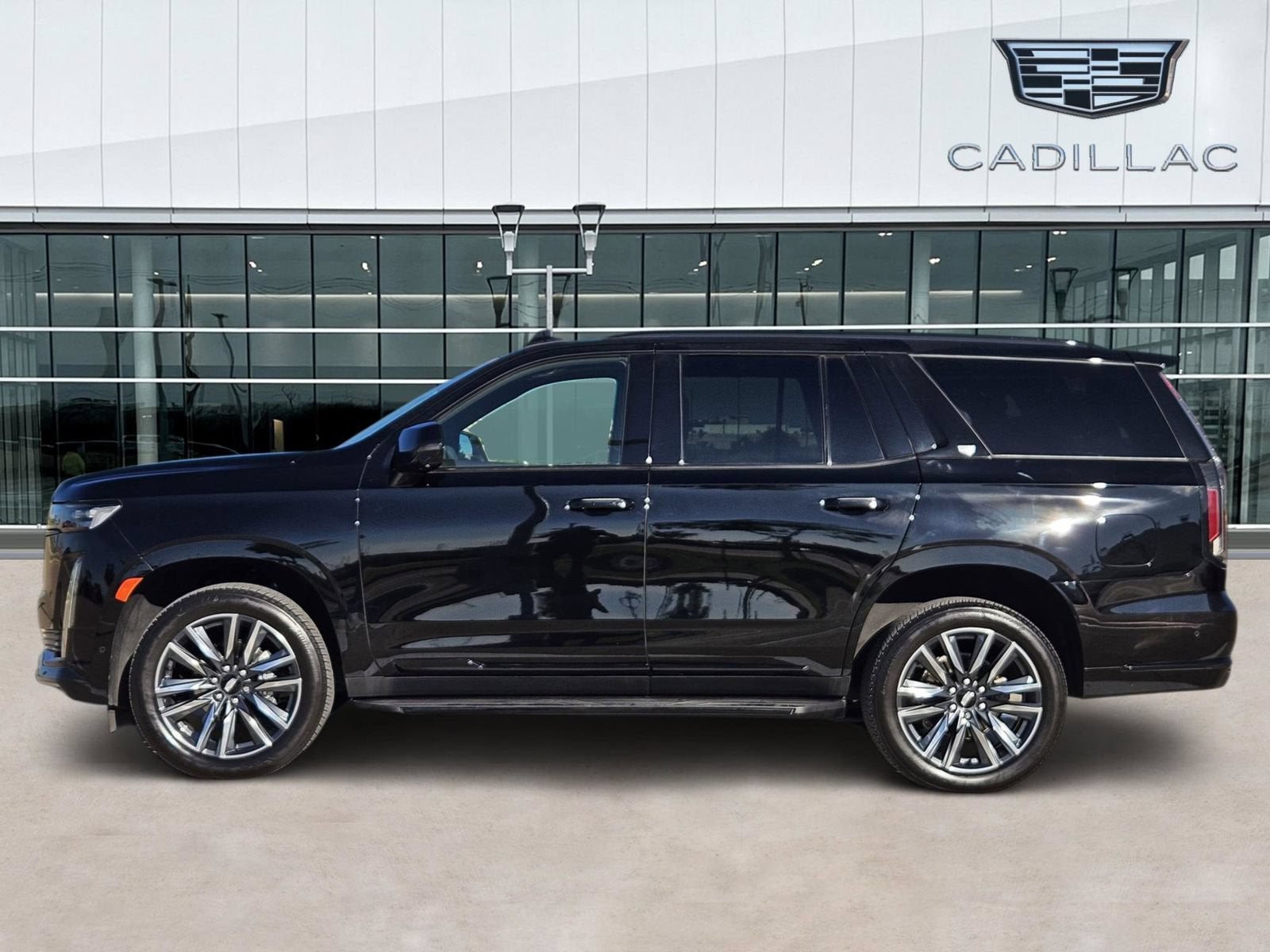 2022 Cadillac Escalade — rear three-quarter view