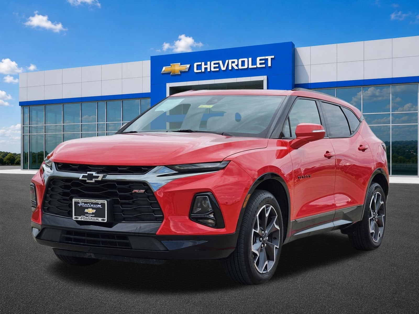 2022 Chevrolet Blazer — side profile view