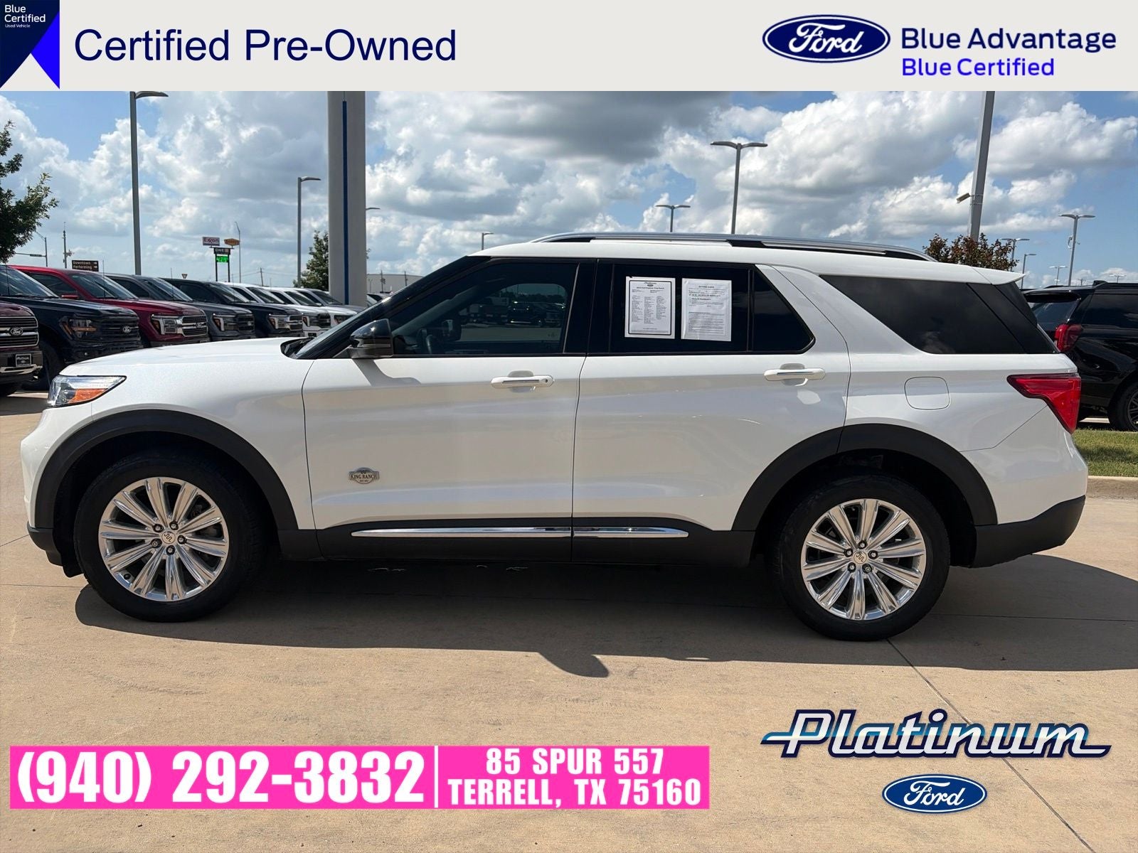 2022 Ford Explorer — side profile view