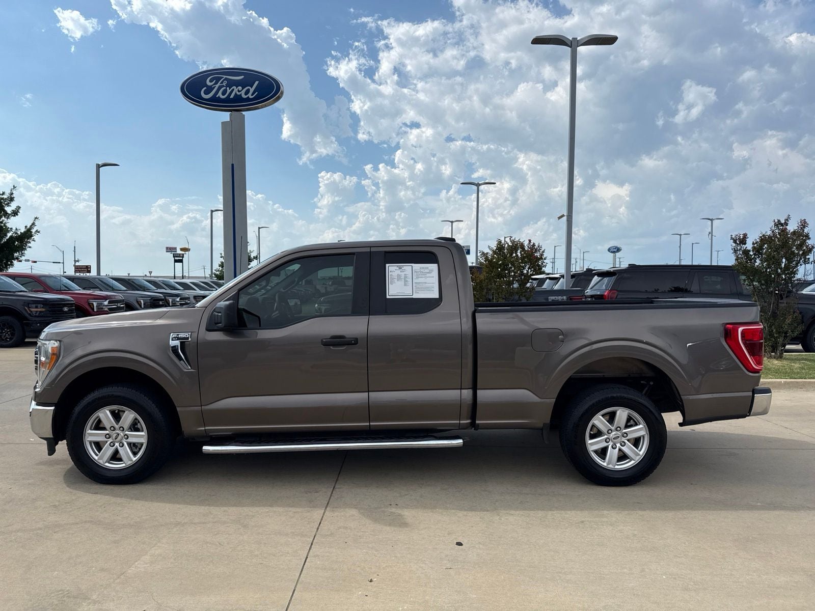 2022 Ford F-150 — side profile view