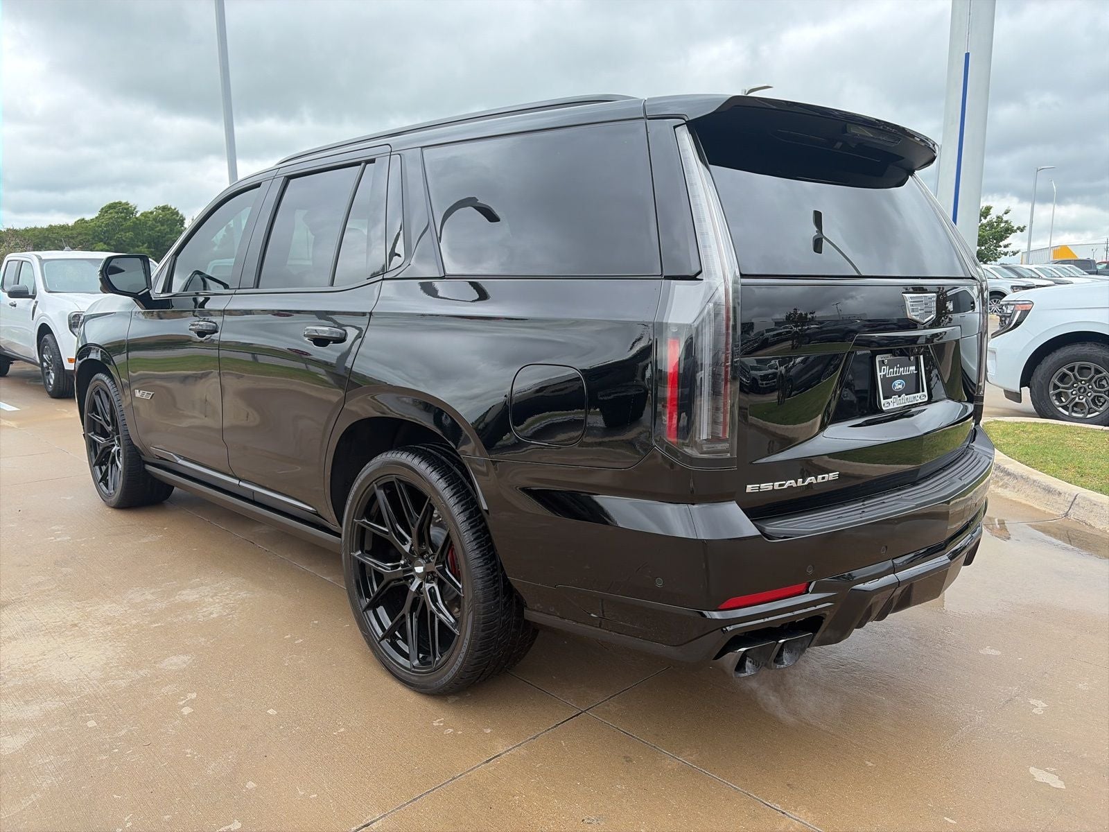 2026 Cadillac Escalade — rear three-quarter view