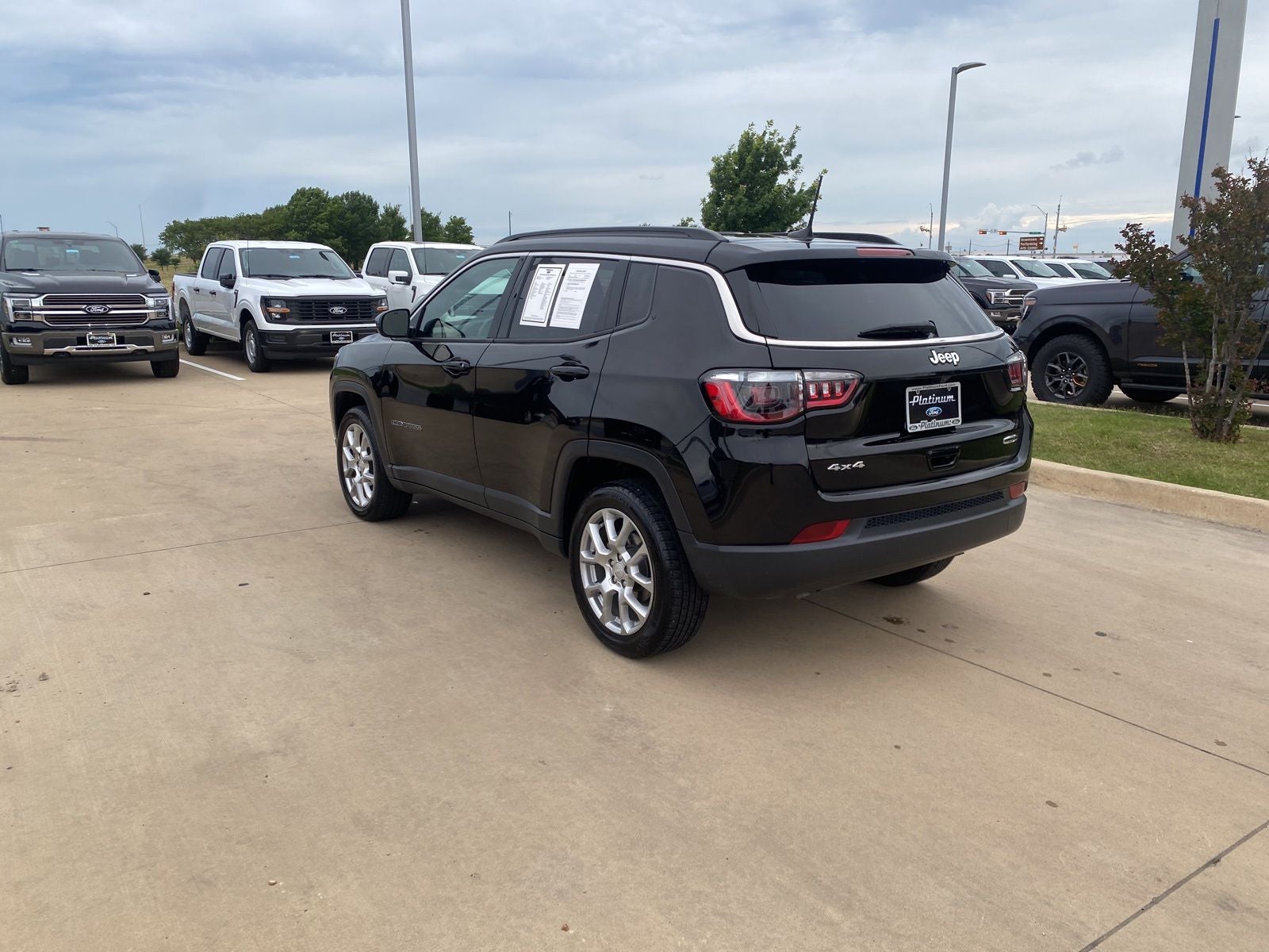 2023 Jeep Compass — rear three-quarter view