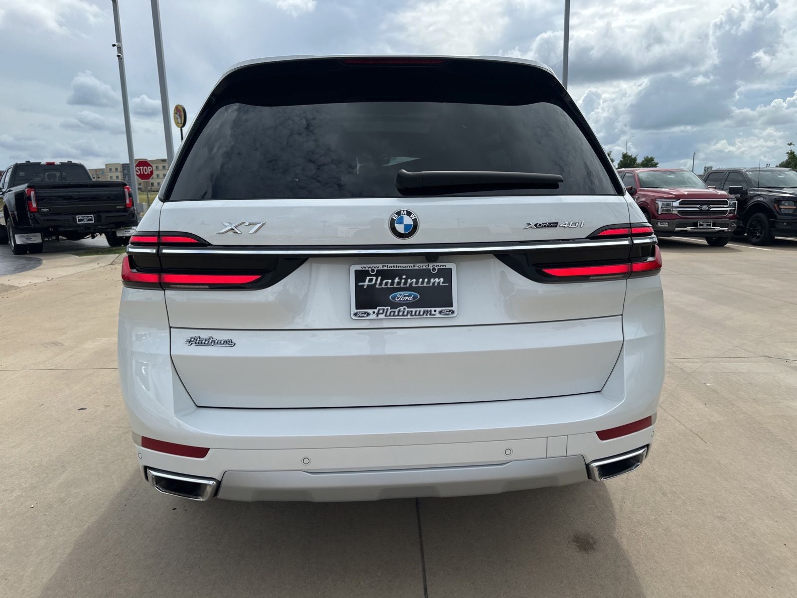 2025 BMW X7 — interior view
